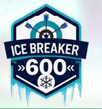 Ice Breaker 600 logo: a shield with a target and three arrows over an icicle base.